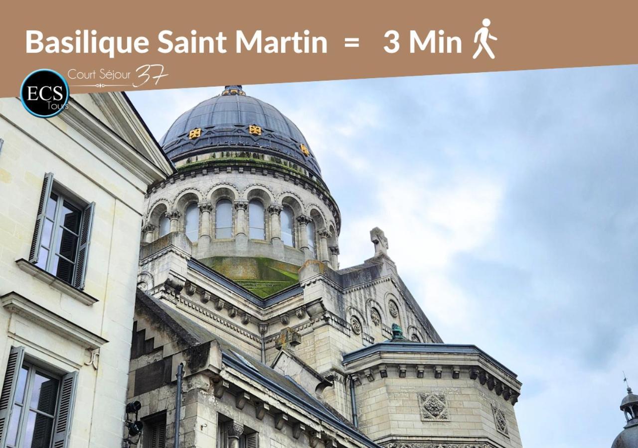 Ferienwohnung Le Constantine - Quartier Historique - Charme & Ancien Tours Exterior foto