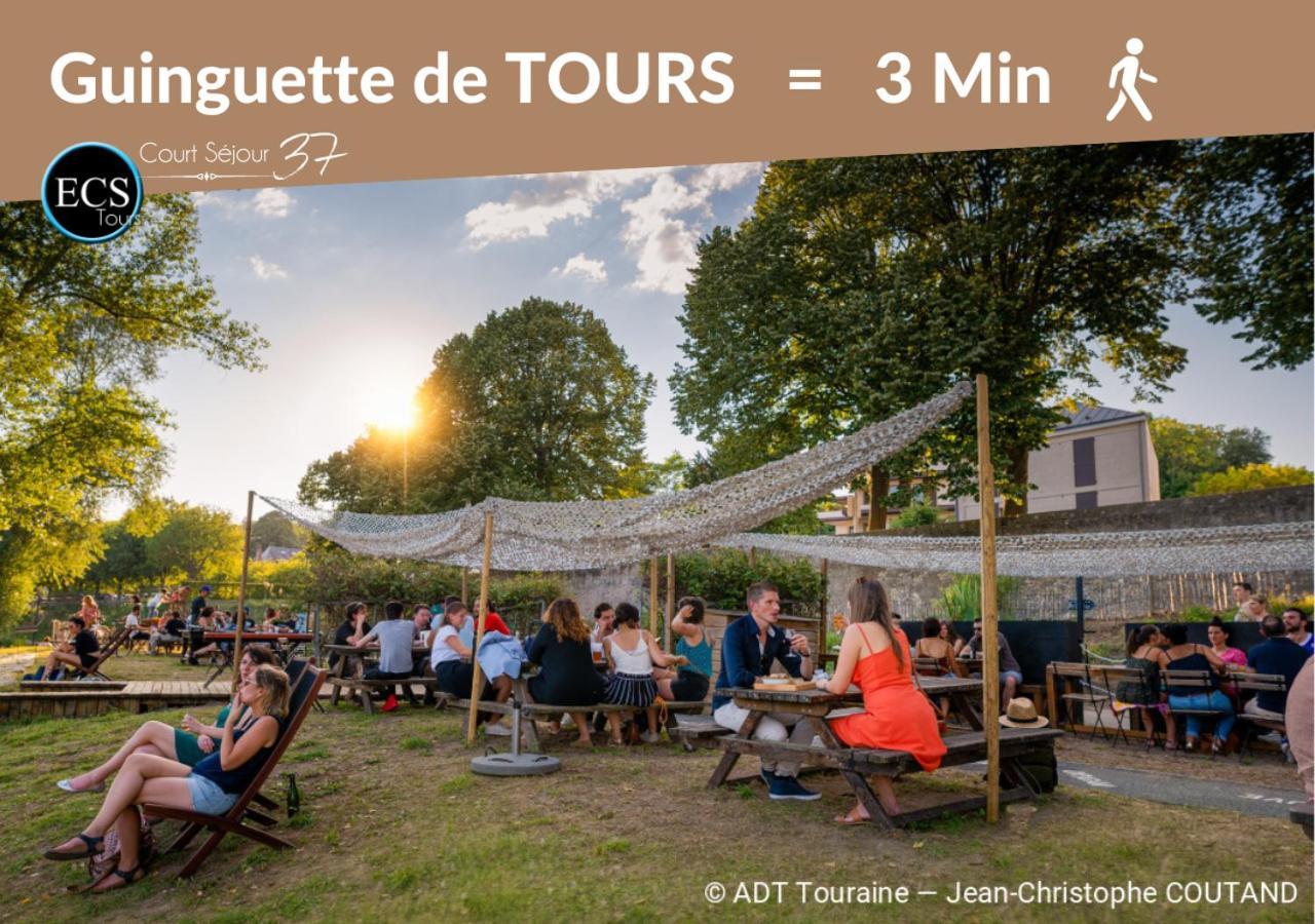 Ferienwohnung Le Constantine - Quartier Historique - Charme & Ancien Tours Exterior foto