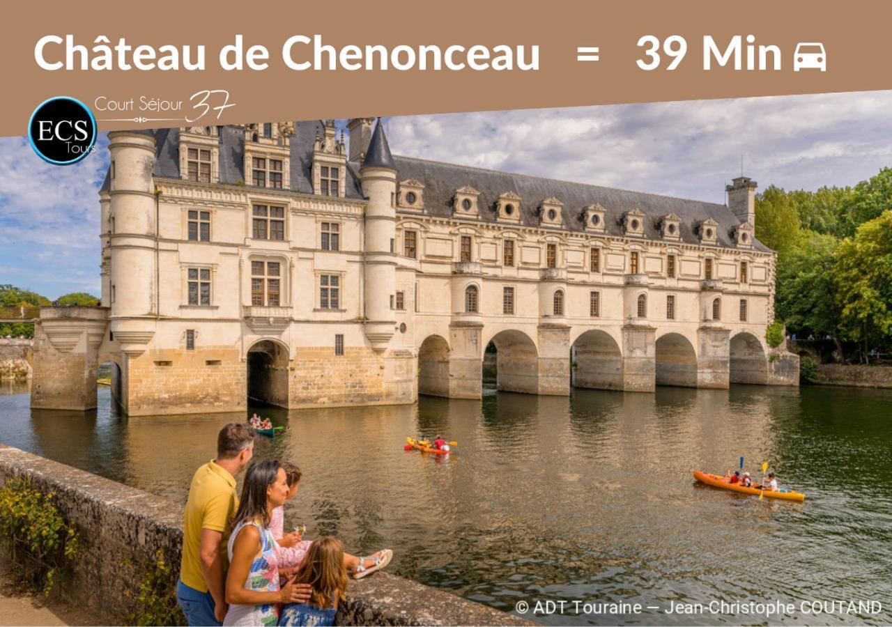 Ferienwohnung Le Constantine - Quartier Historique - Charme & Ancien Tours Exterior foto